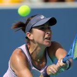 Belinda Bencic figure dans le dernier carré à Abou Dhabi KEYSTONE/EPA/ALI HAIDER